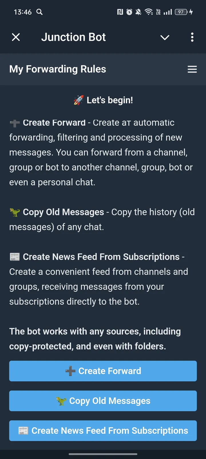 Junction Bot — Screenshot 1