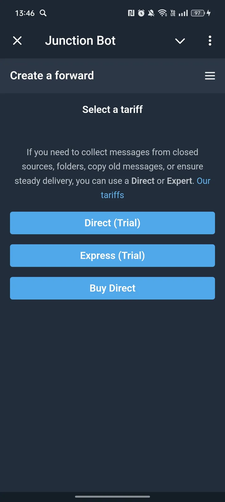 Junction Bot — Screenshot 2