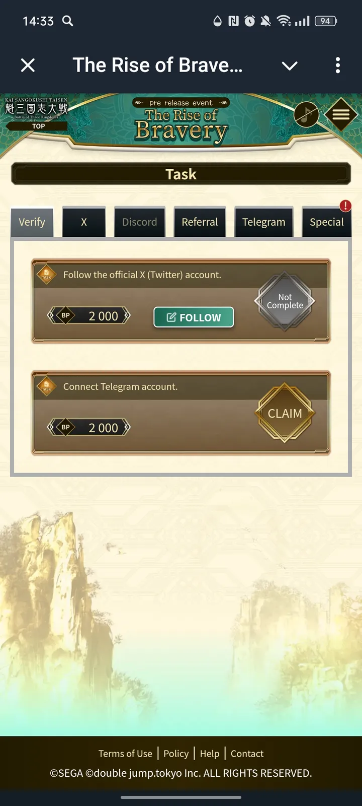 The Rise of Bravery | KAI SANGOKU B3K — Screenshot 2