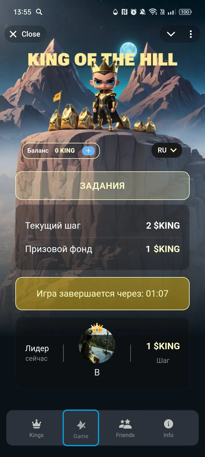 King of the Hill 👑 — Screenshot 1