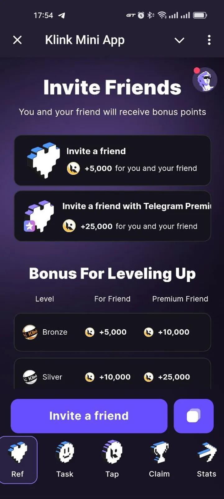 Klink Mini App — Screenshot 3