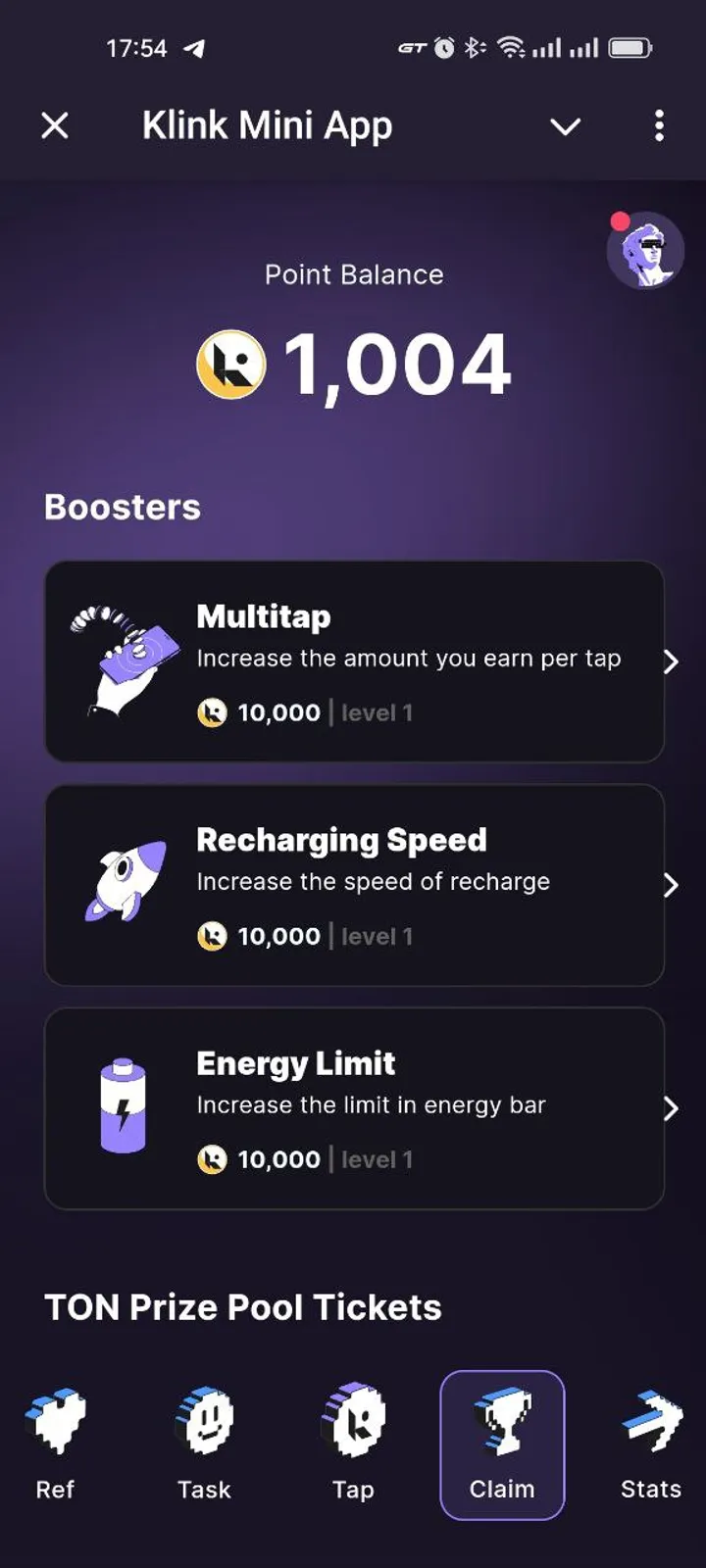 Klink Mini App — Screenshot 4