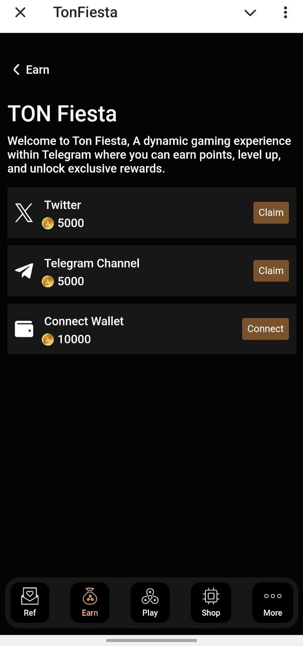 TonFiesta — Screenshot 1