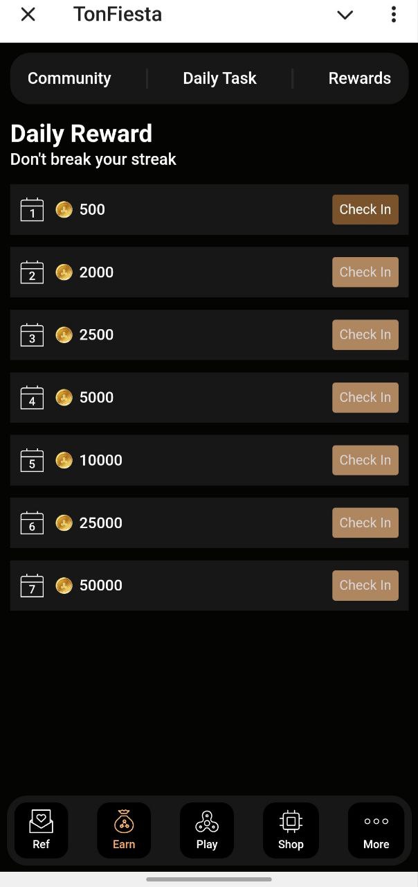 TonFiesta — Screenshot 4