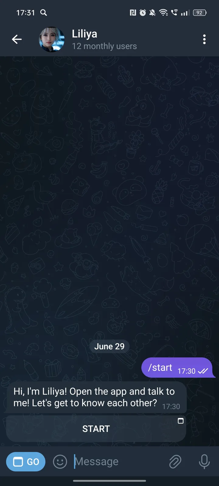 Liliya — Screenshot 2