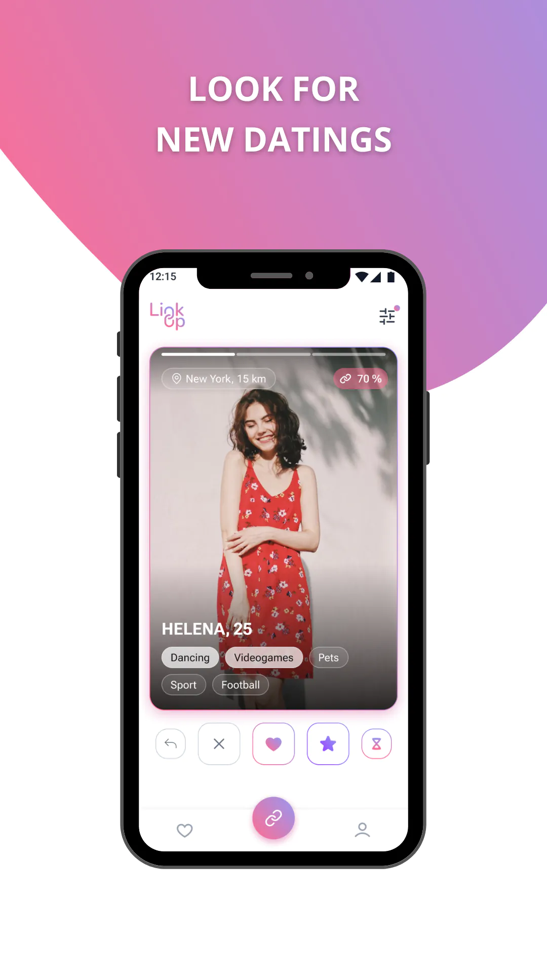 LinkUp | Приложение для знакомств — Screenshot 1