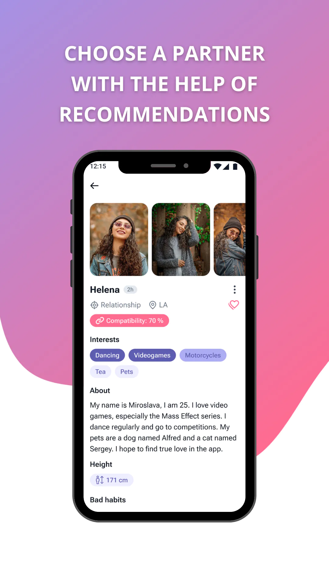 LinkUp | Приложение для знакомств — Screenshot 2