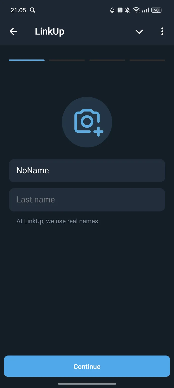 LinkUp — Screenshot 1