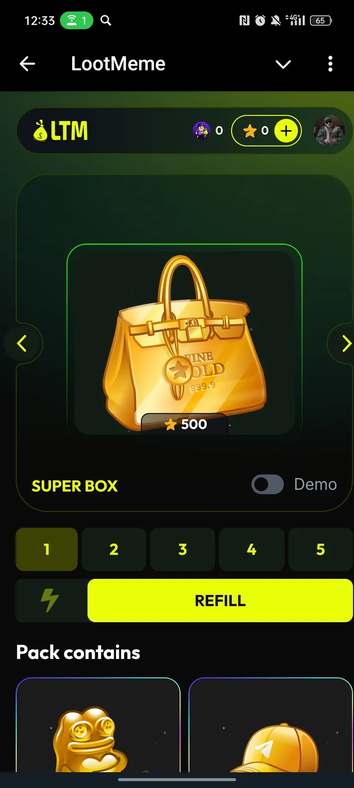 LootMeme — Screenshot 2