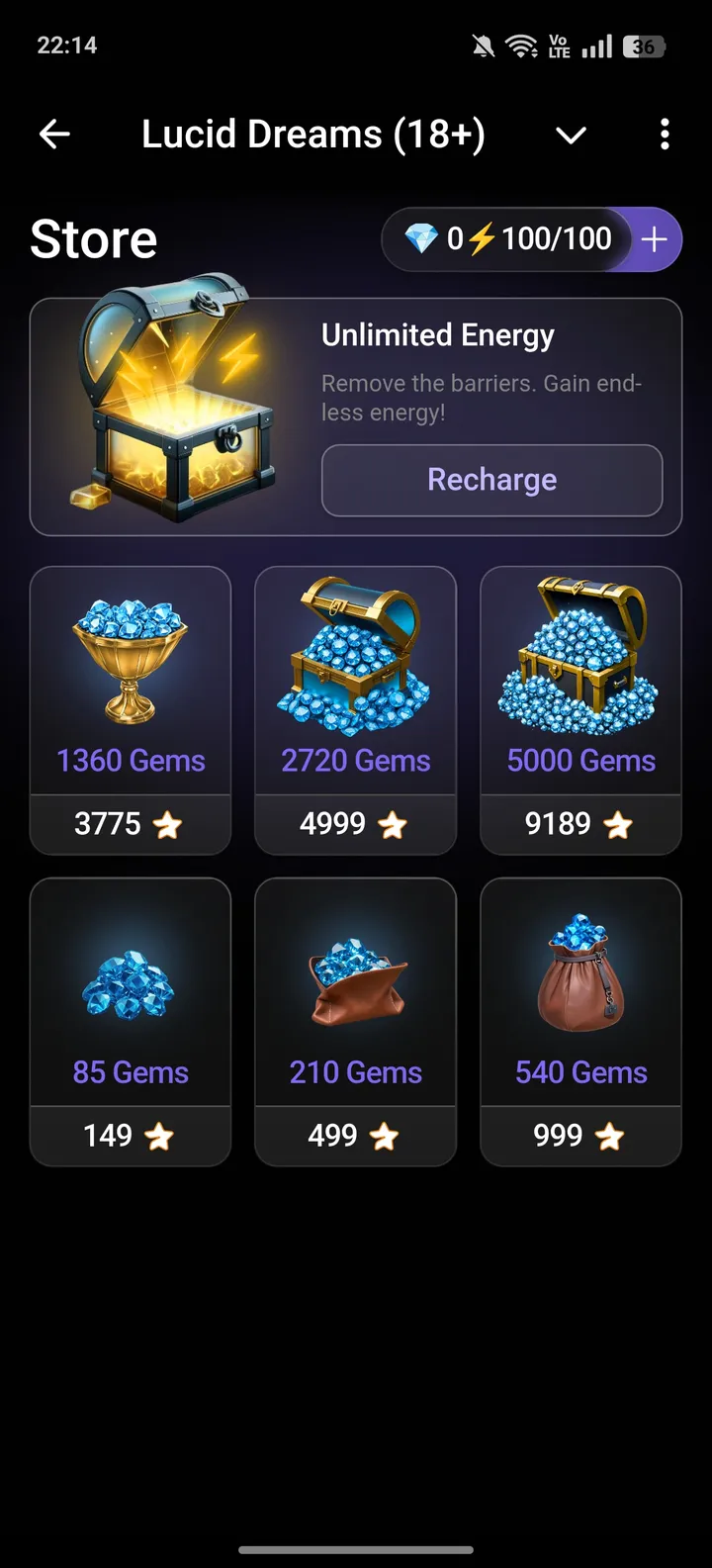 Lucid Dreams (18 ) — Screenshot 4