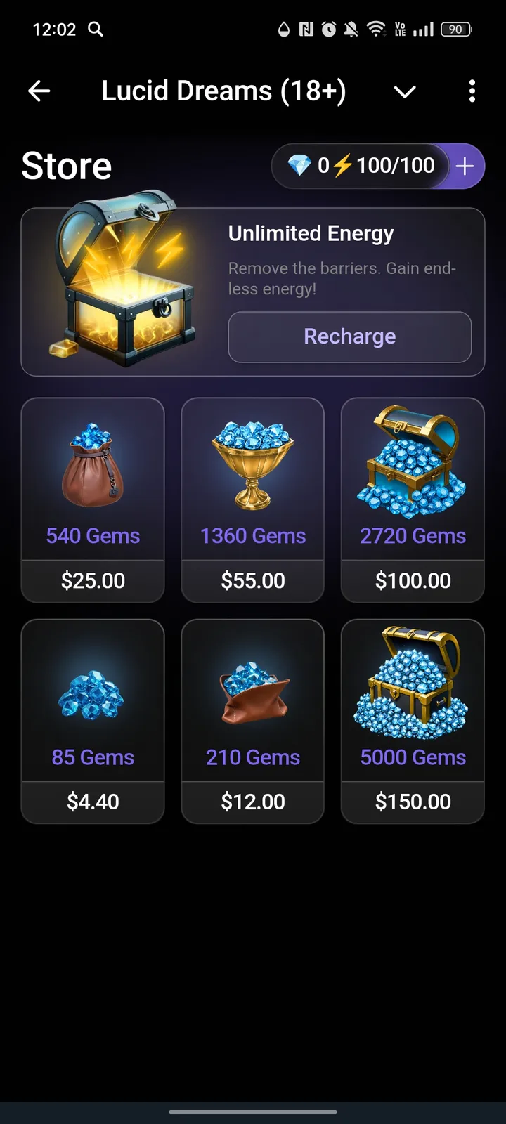 Lucid Dreams (18 ) — Screenshot 2