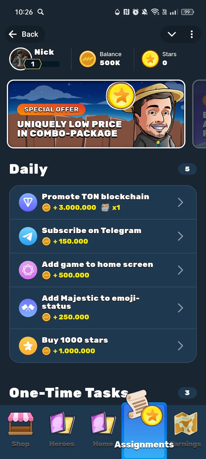 Majestic — Screenshot 4