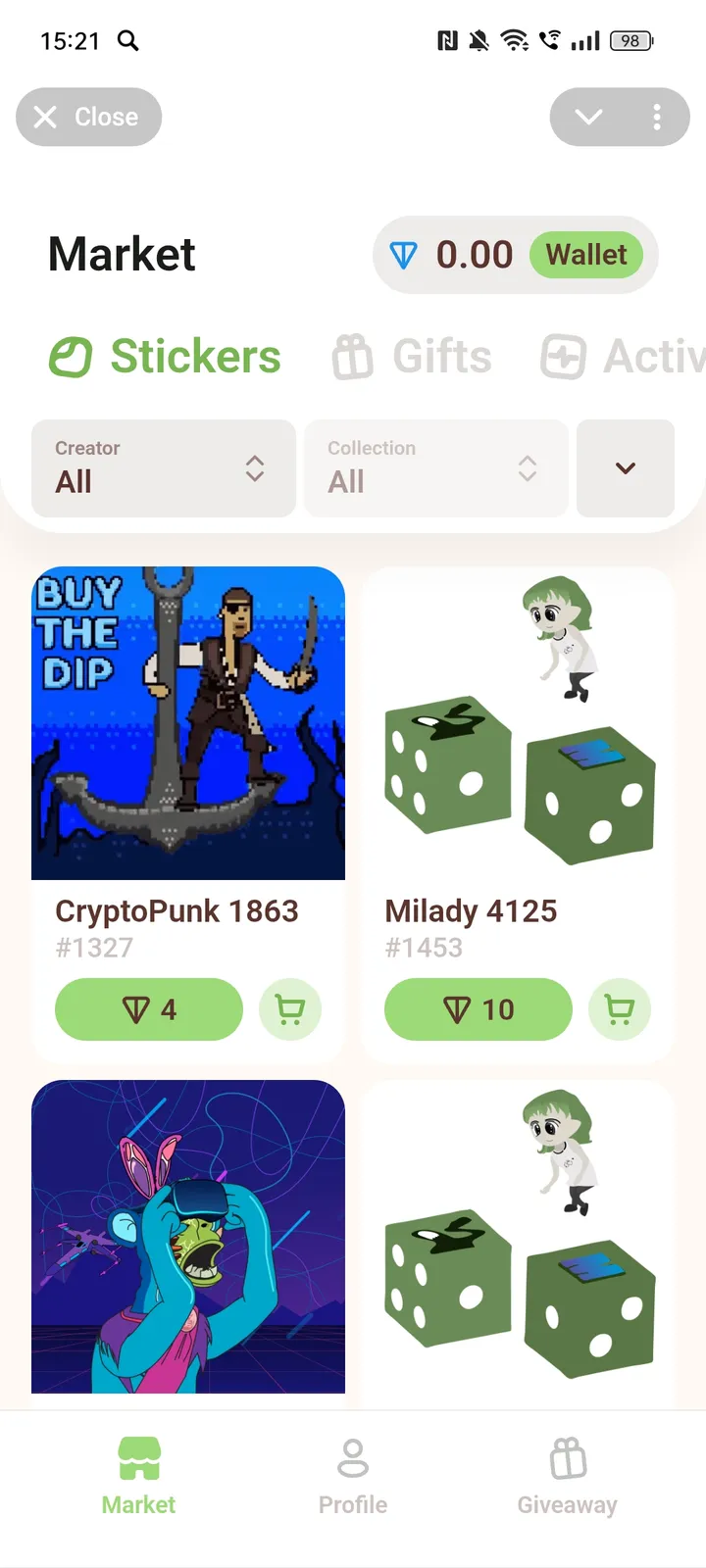 Matcha Market — Screenshot 1