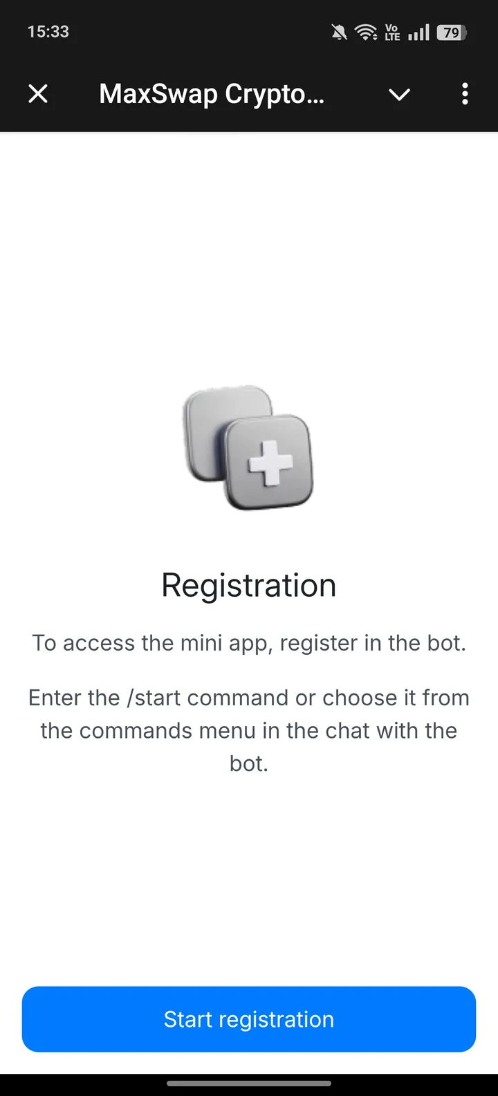 MaxSwap Crypto Wallet — Screenshot 1