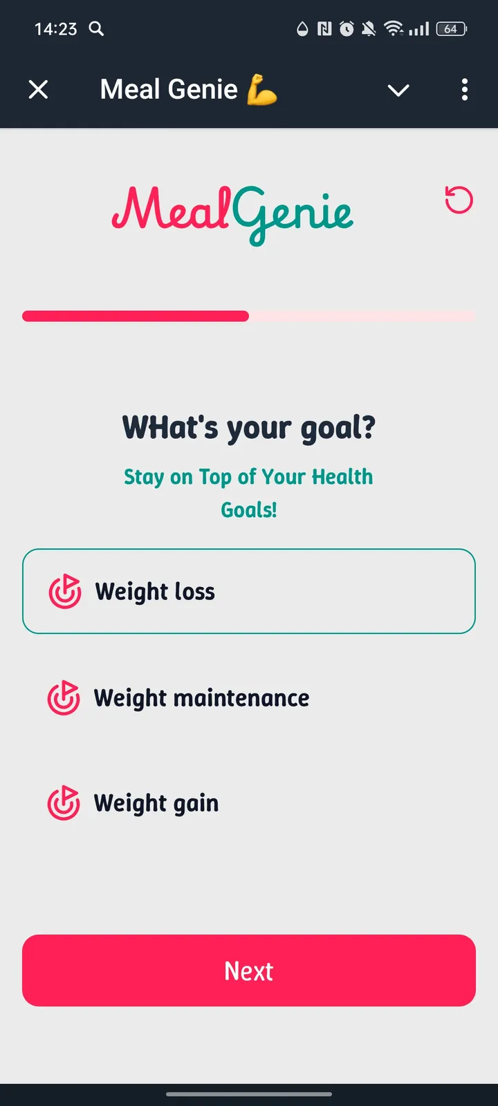 Meal Genie 💪 — Screenshot 3