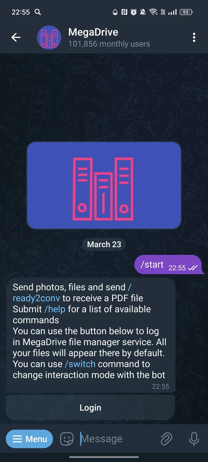 MegaDrive — Screenshot 1