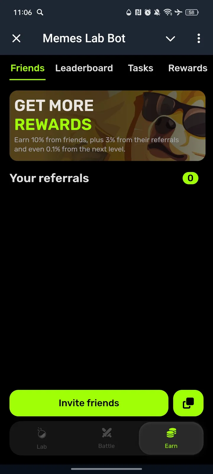 Memes Lab Bot — Screenshot 2