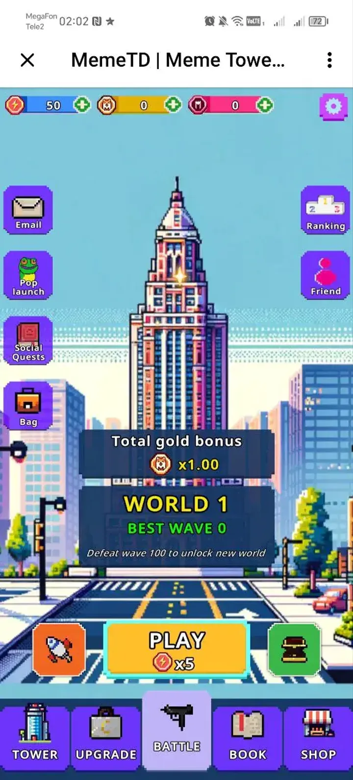 MemeTD | Meme Tower Defense — Screenshot 1