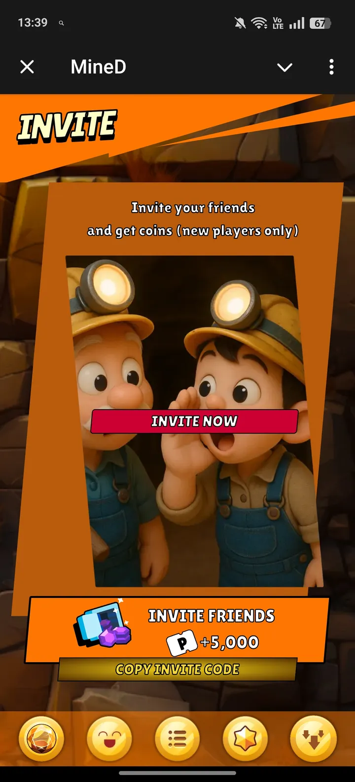 MineD — Screenshot 2