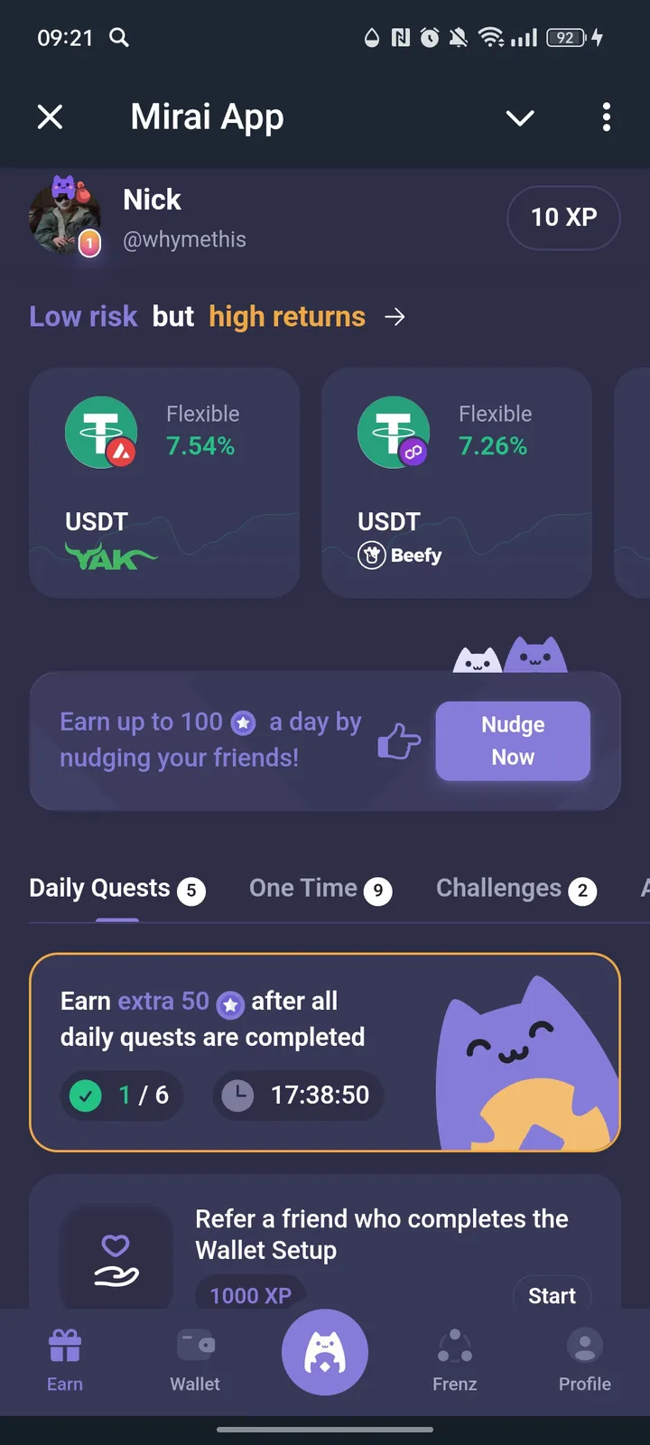 Mirai App — Screenshot 3