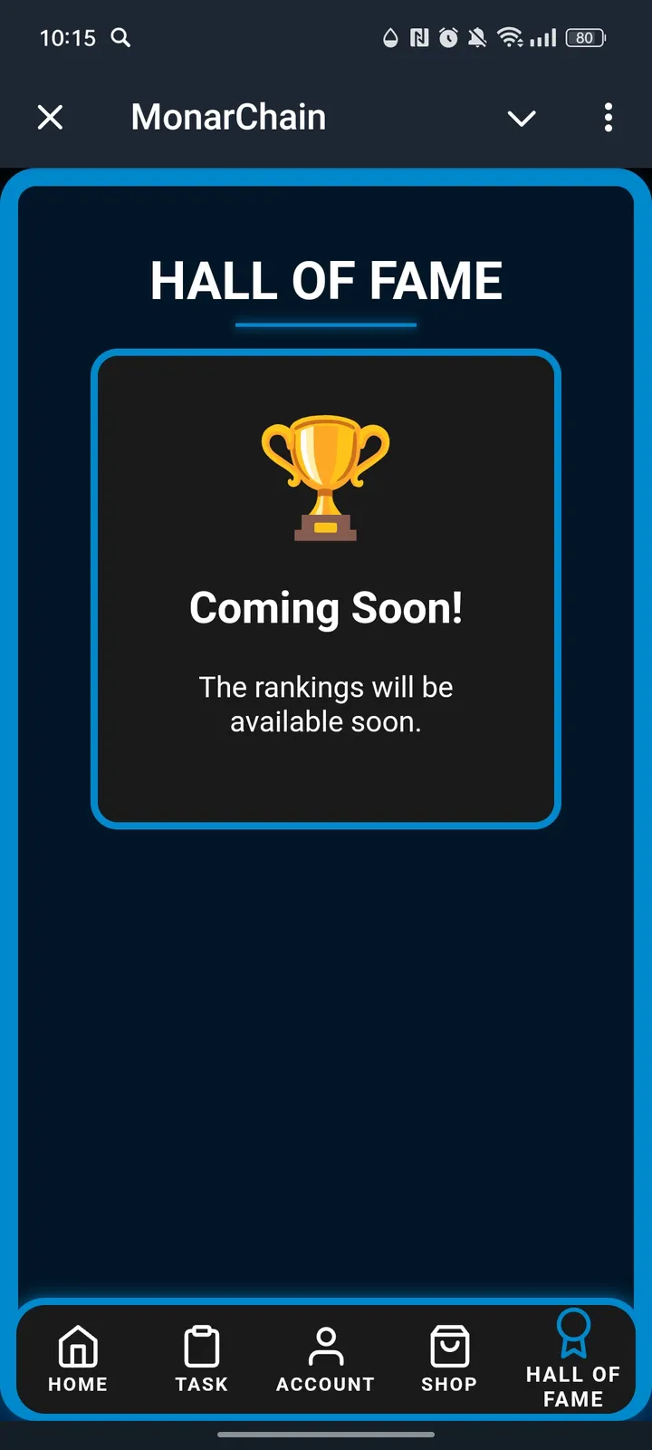 MonarChain — Screenshot 4