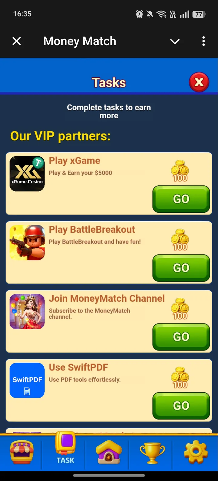 Money Match — Screenshot 2