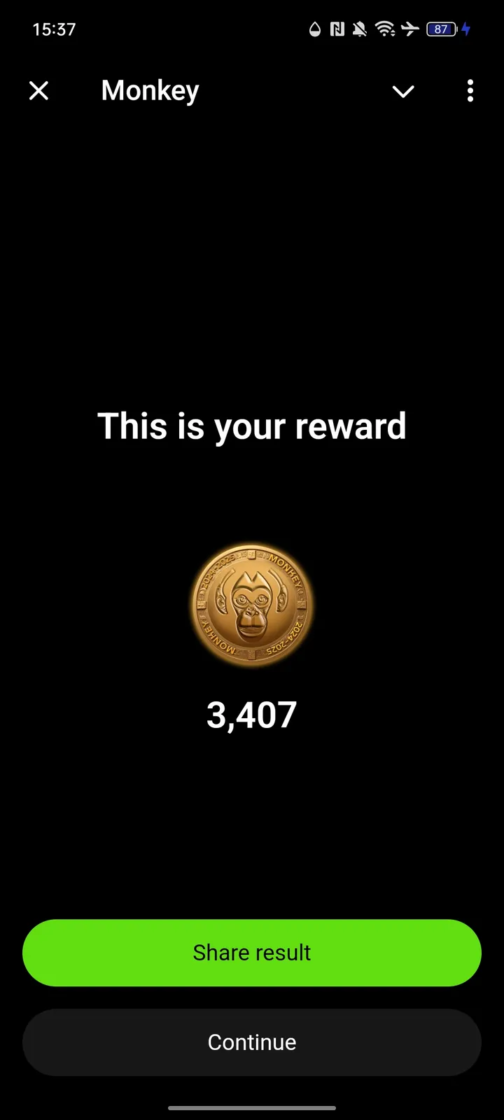 Monkey — Screenshot 1