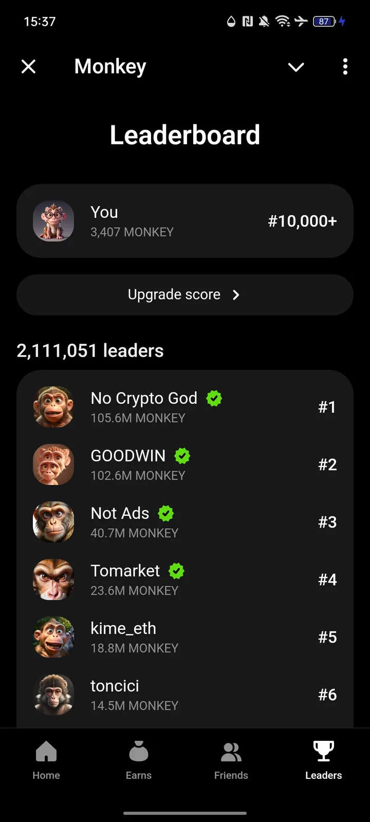 Monkey — Screenshot 5