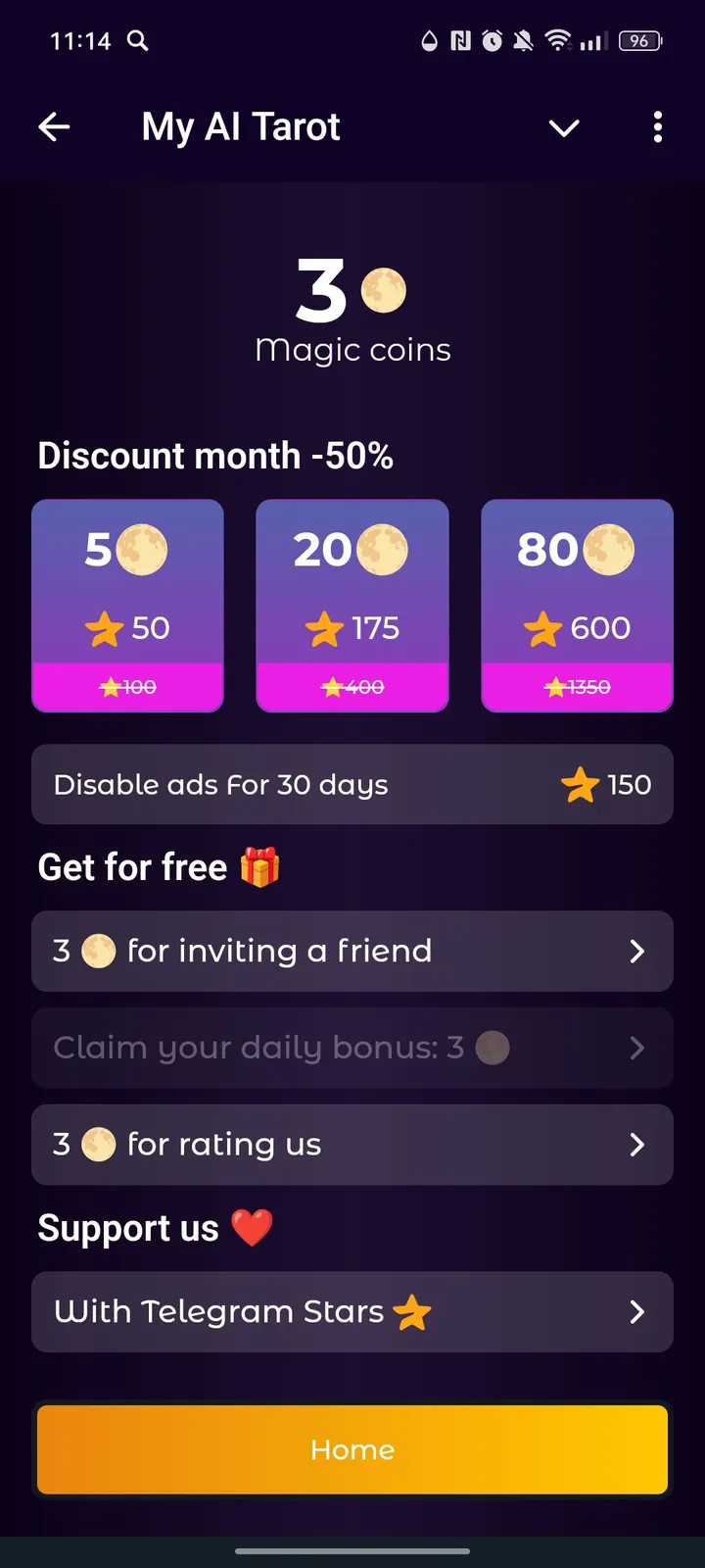 My AI Tarot — Screenshot 6