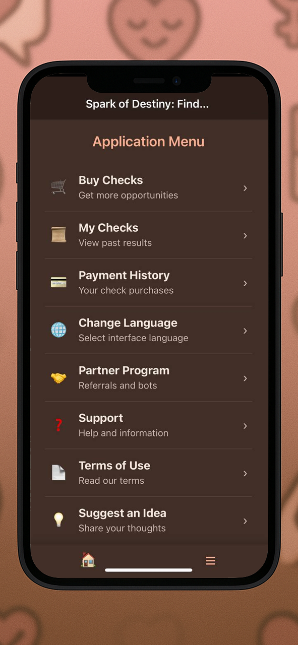 Spark of Destiny: Find out compatibility — Screenshot 2