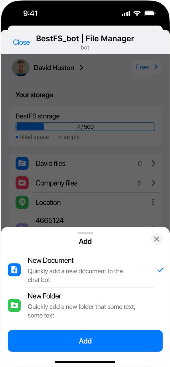 MyDocs - Scan & Store docs — Screenshot 1