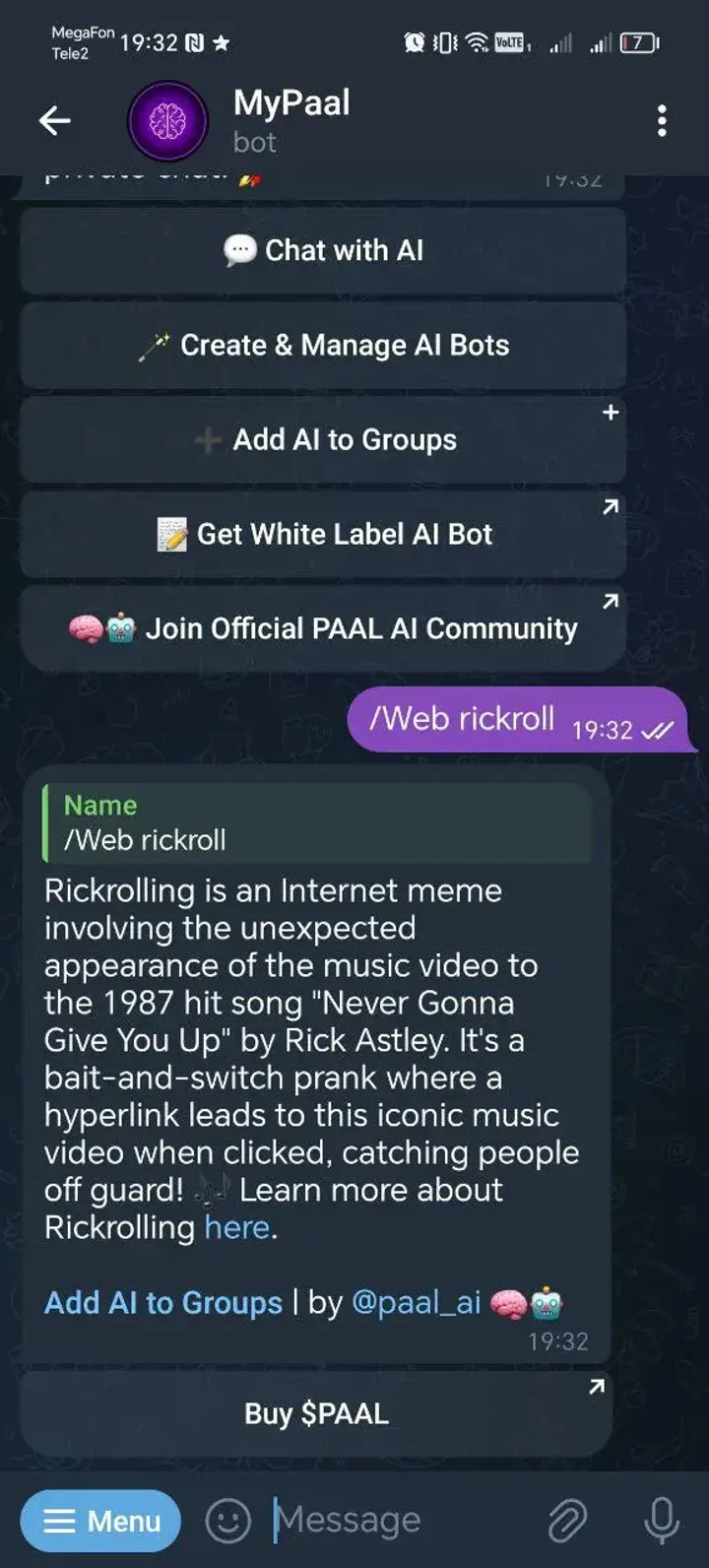 MyPaal — Screenshot 2