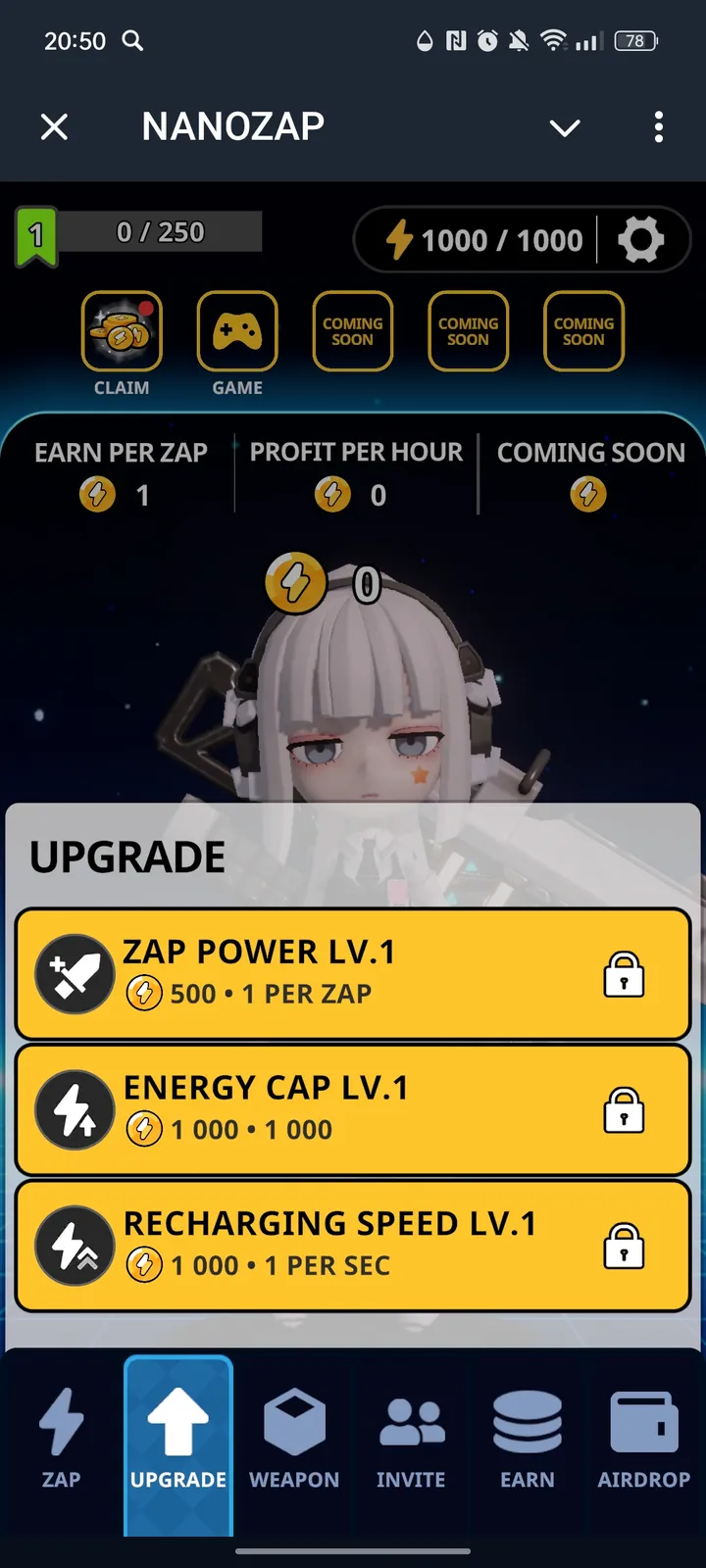 NANOZAP — Screenshot 2