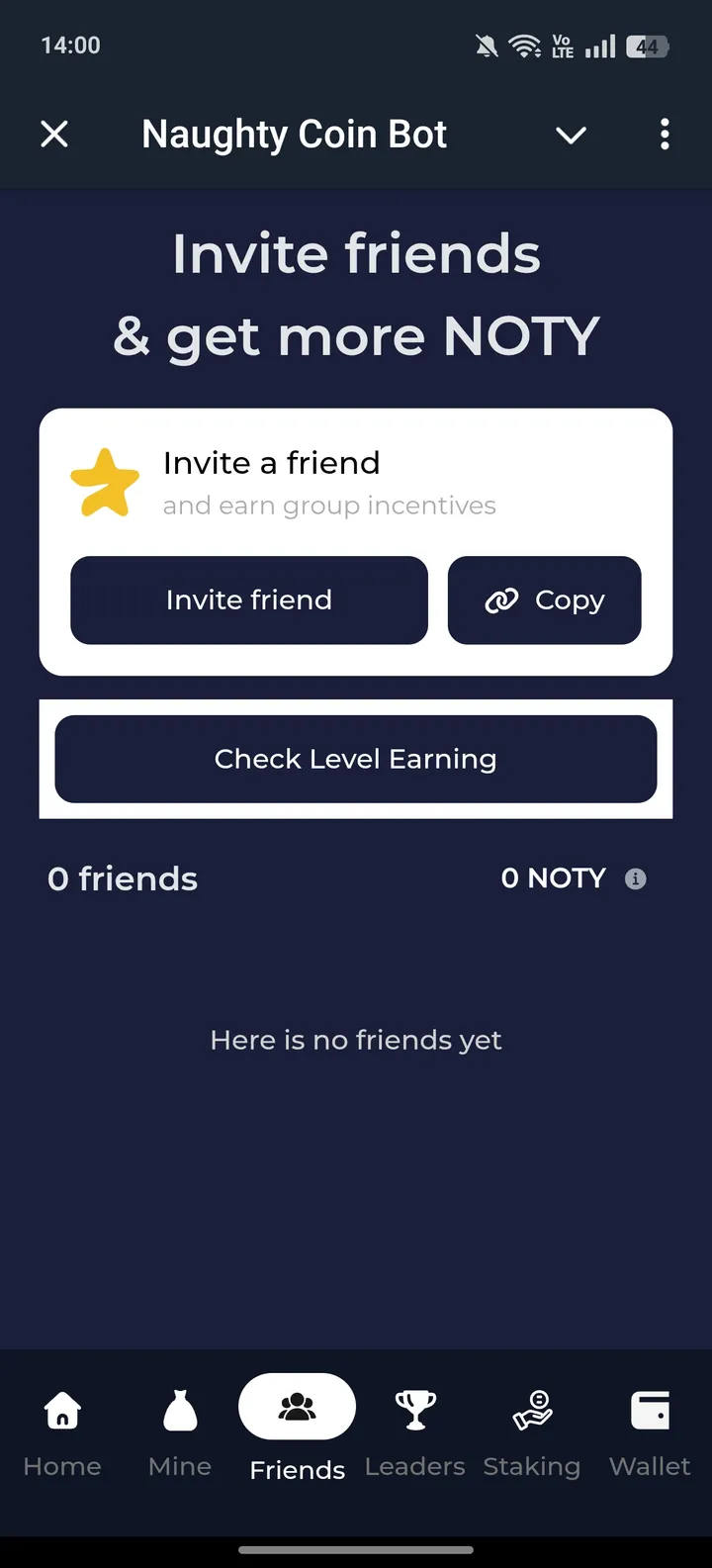 Naughty Coin Bot — Screenshot 4
