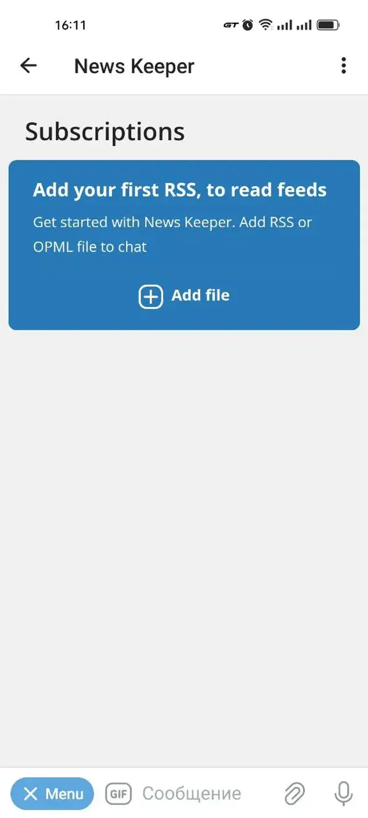 News Keeper | RSS Reader — Screenshot 3