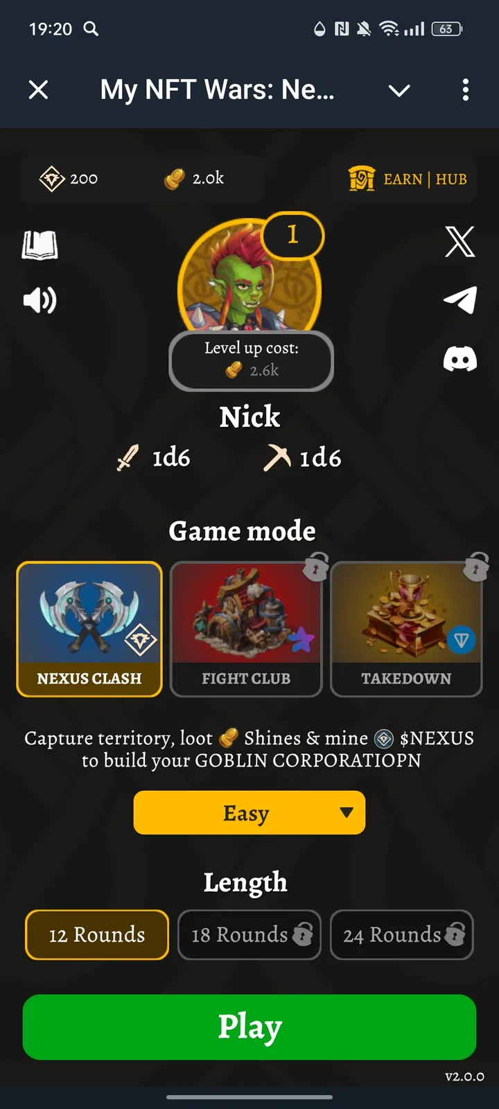 My NFT Wars: Nexus Warlords — Screenshot 1