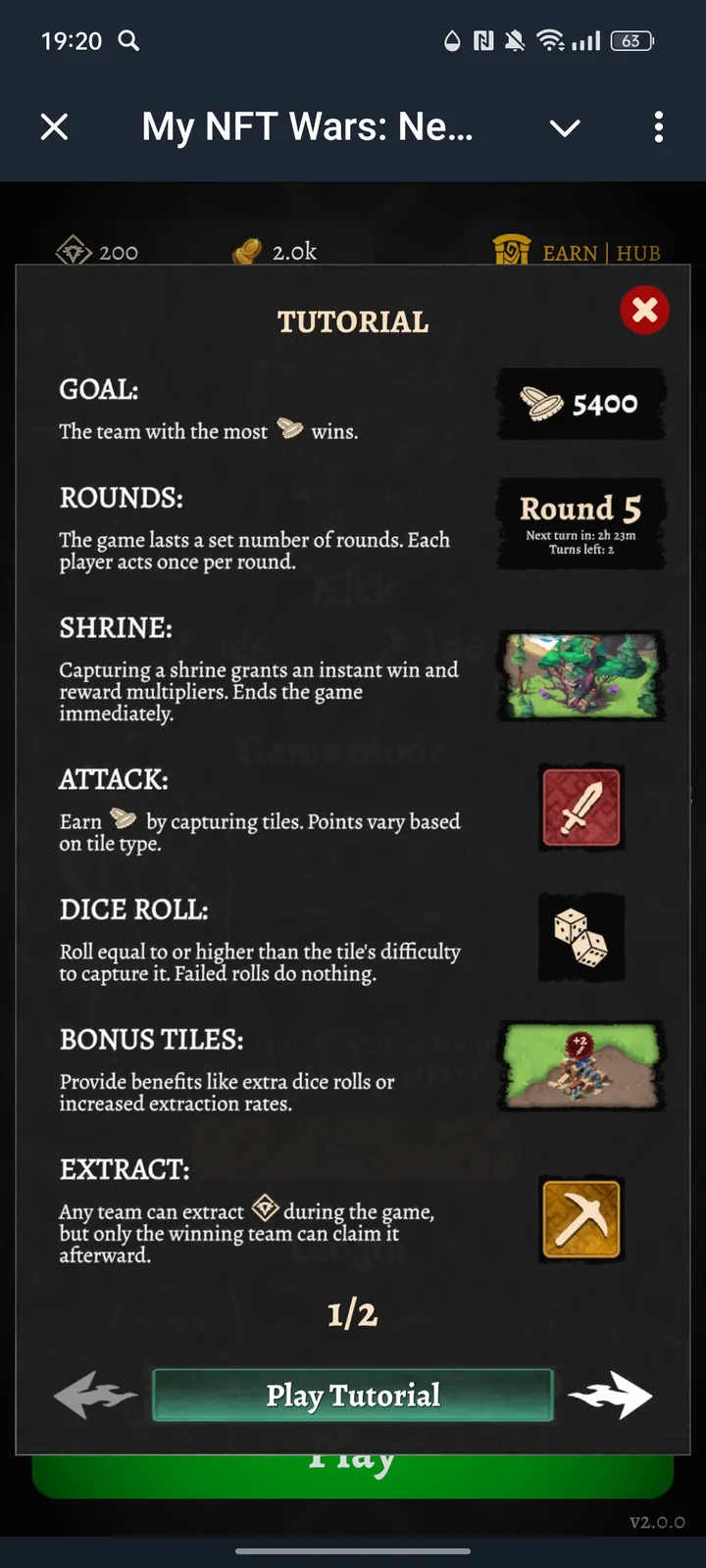 My NFT Wars: Nexus Warlords — Screenshot 2