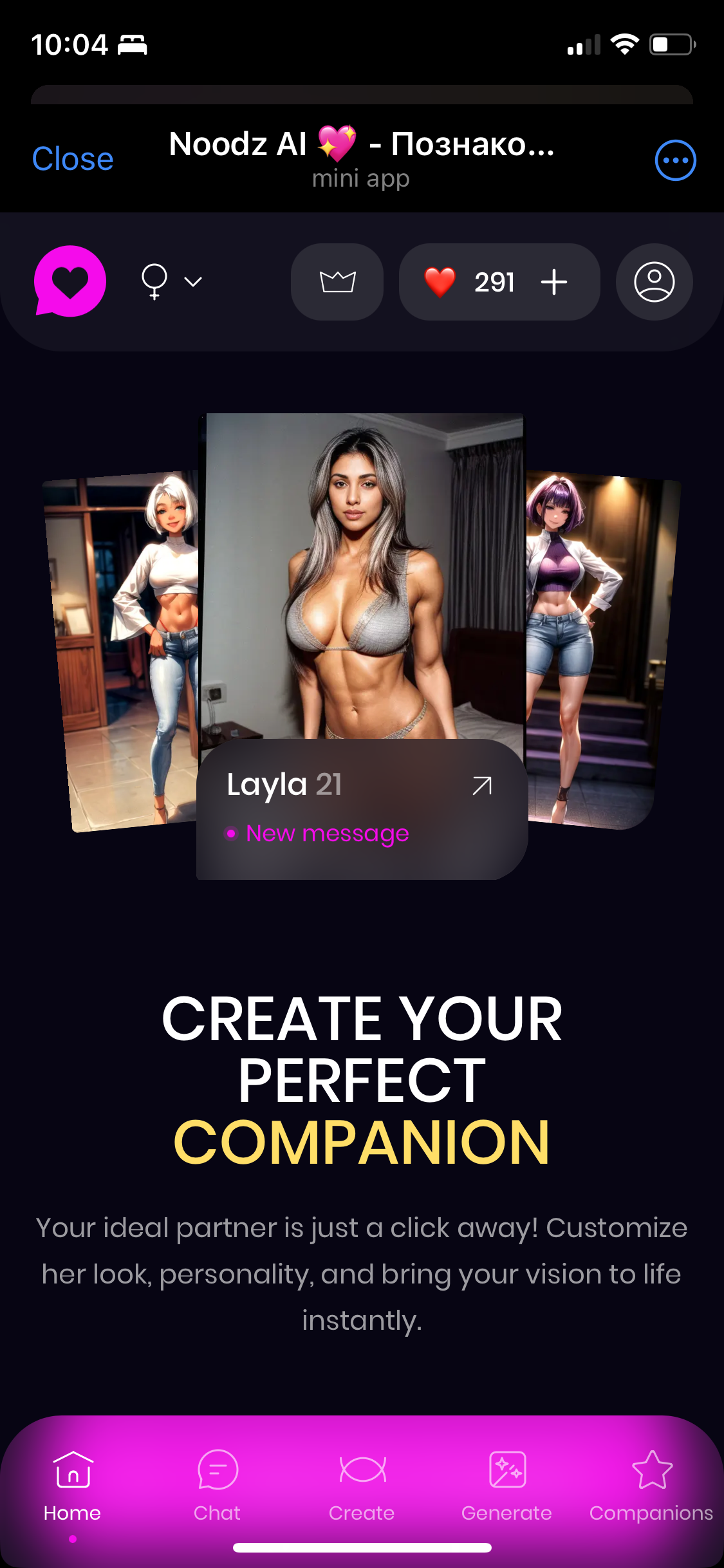 Noodz AI 💖 - Meet, Flirt, Customize! — Screenshot 4