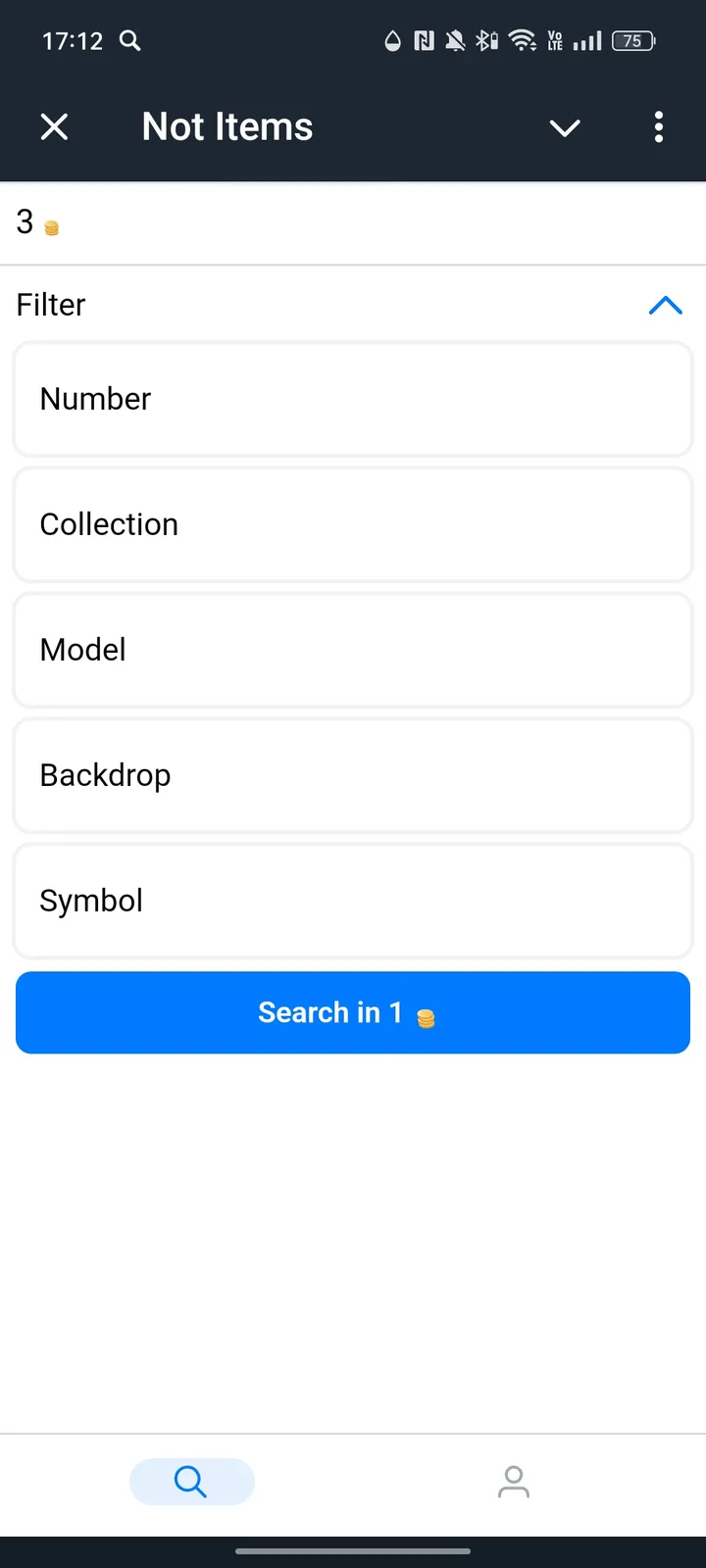 Not Items — Screenshot 2