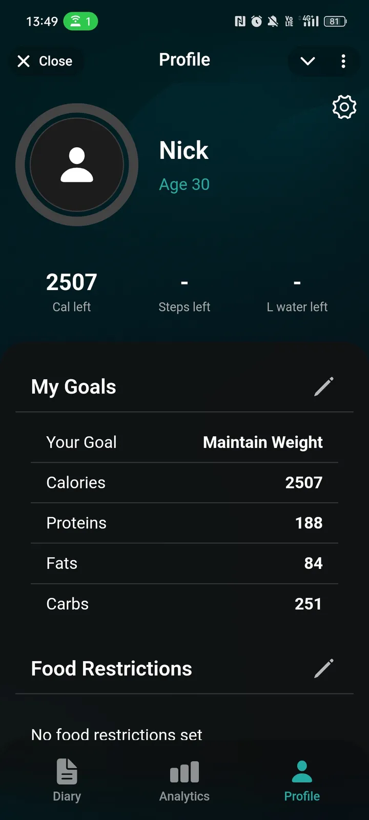 NourishAI — Screenshot 3