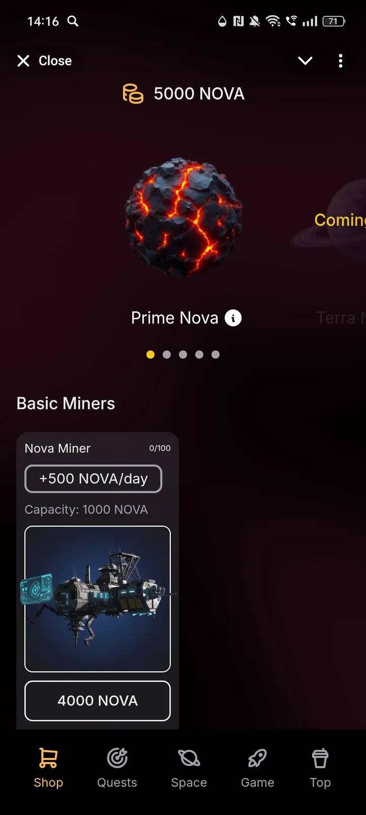 Nova — Screenshot 3