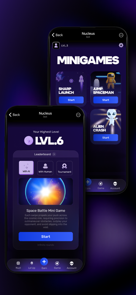 Nucleus Galactic — Screenshot 2