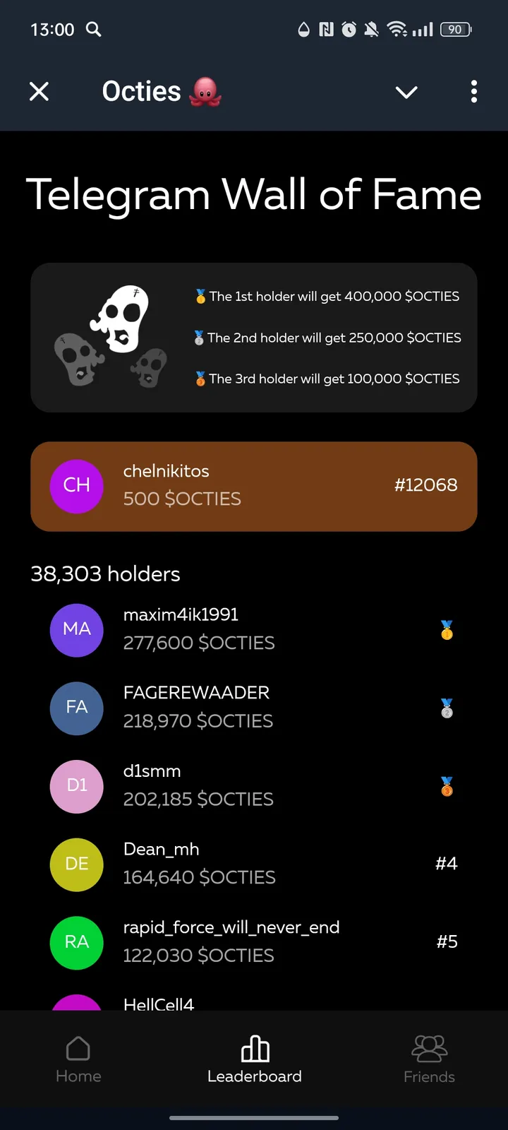 Octies 🐙 — Screenshot 2