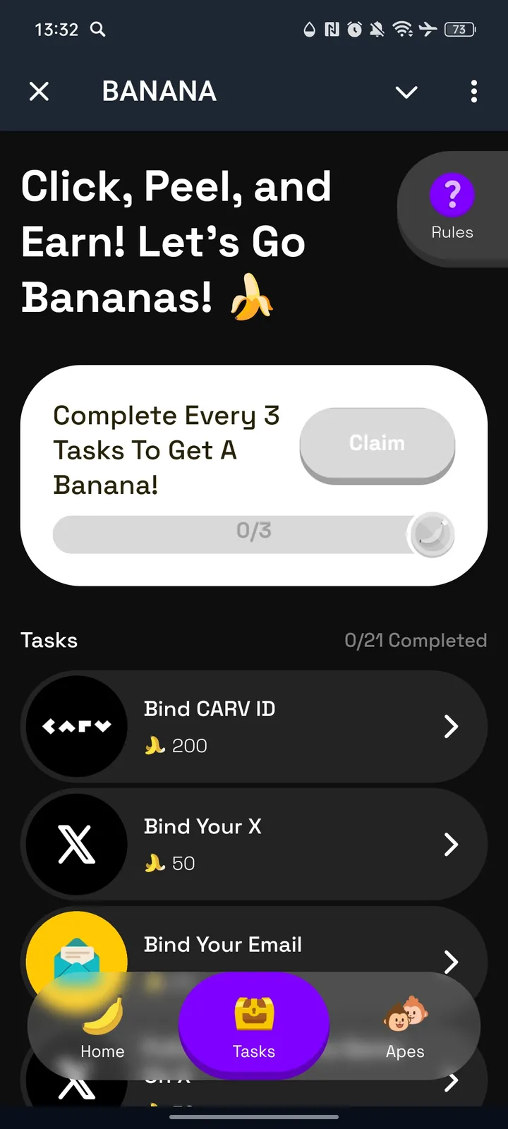 BANANA — Screenshot 2