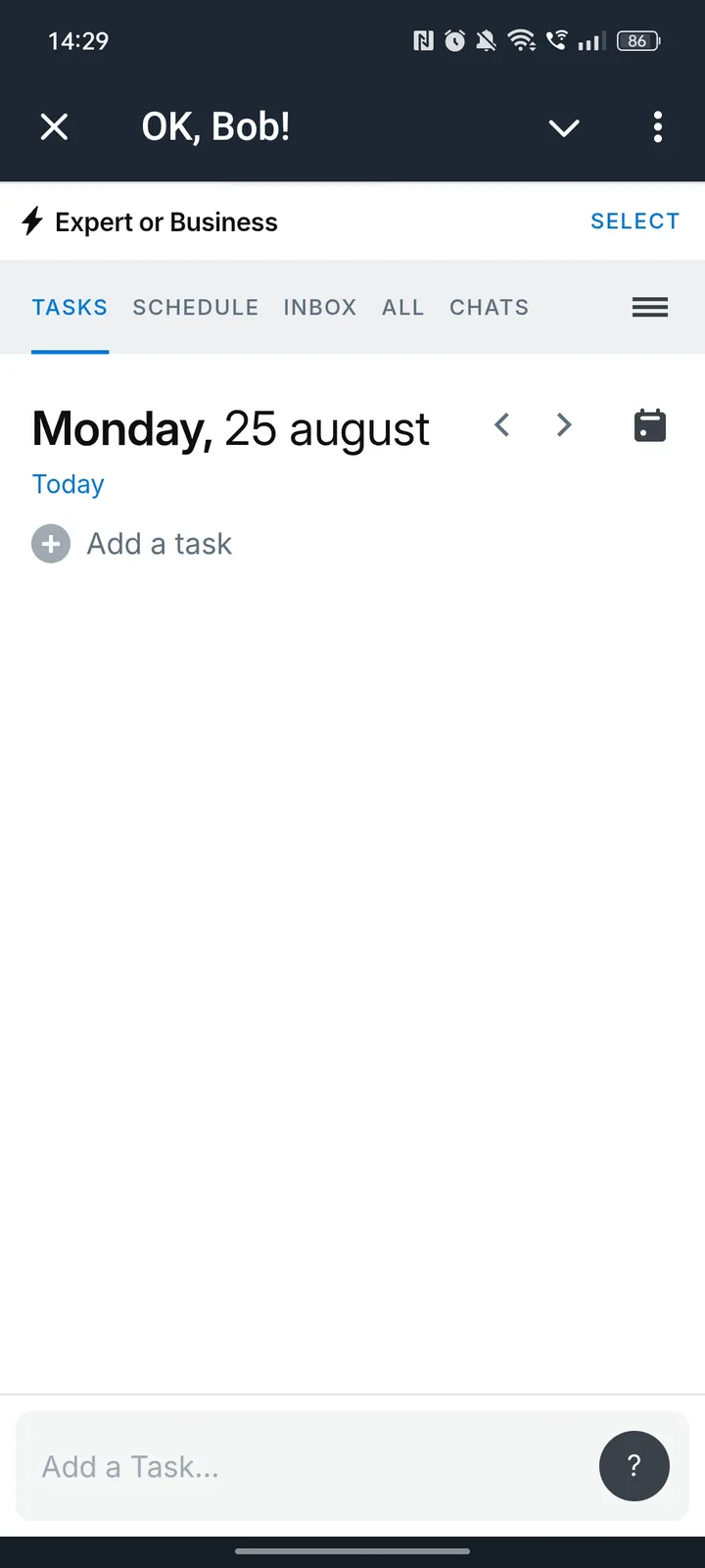 OK, Bob! — Screenshot 1