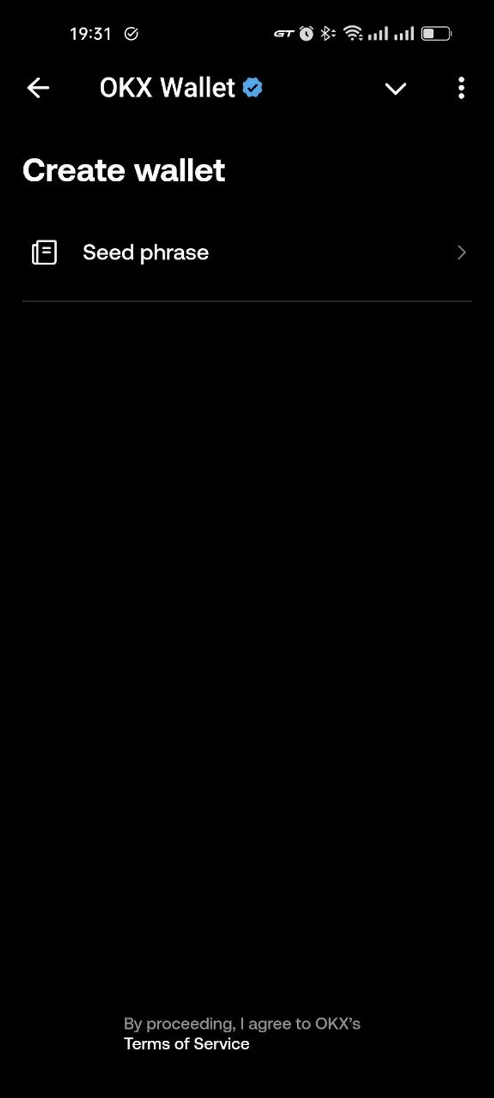 OKX Wallet — Screenshot 2