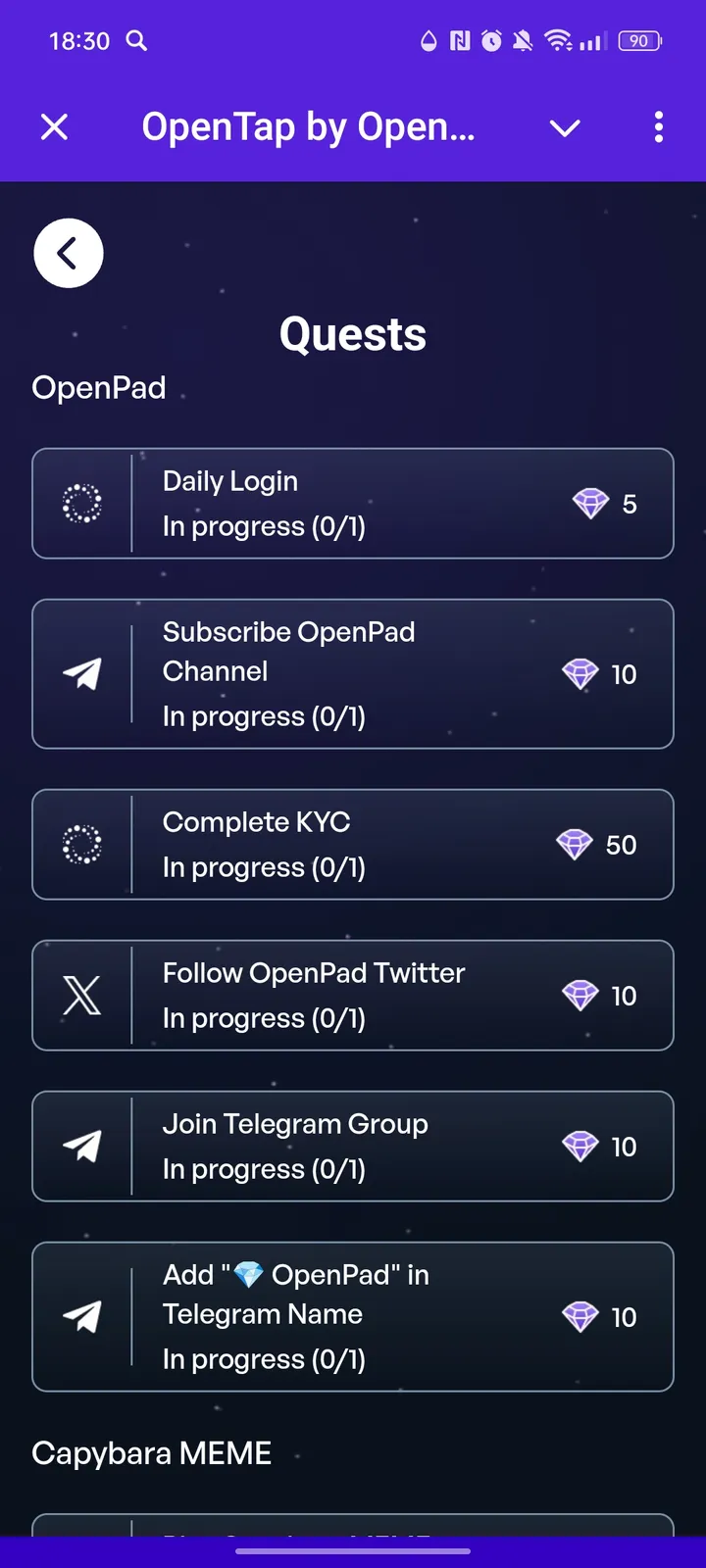 OpenTap by Openpad — Screenshot 4