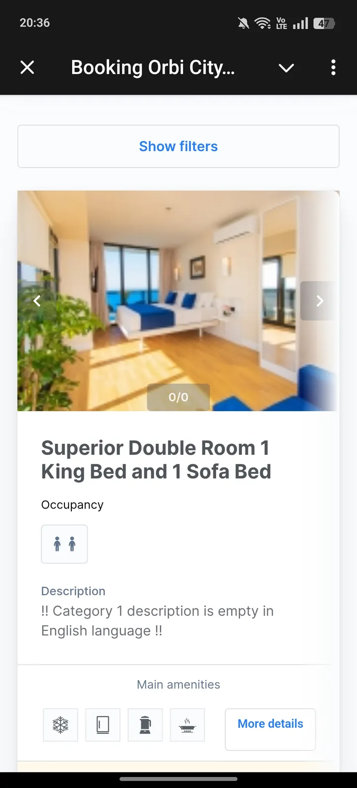 Booking Orbi City Bot — Screenshot 3