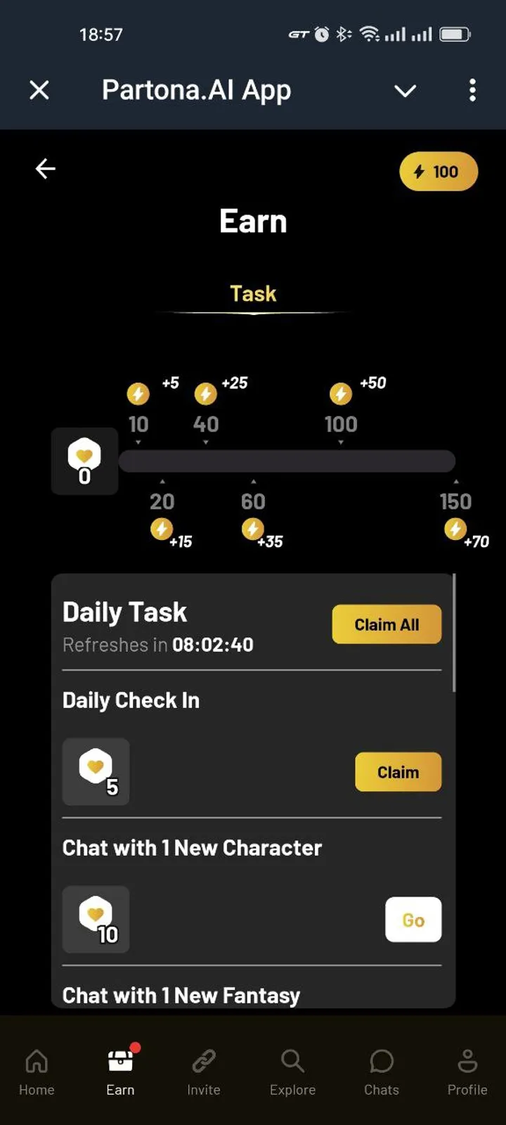 Partona.AI App — Screenshot 4