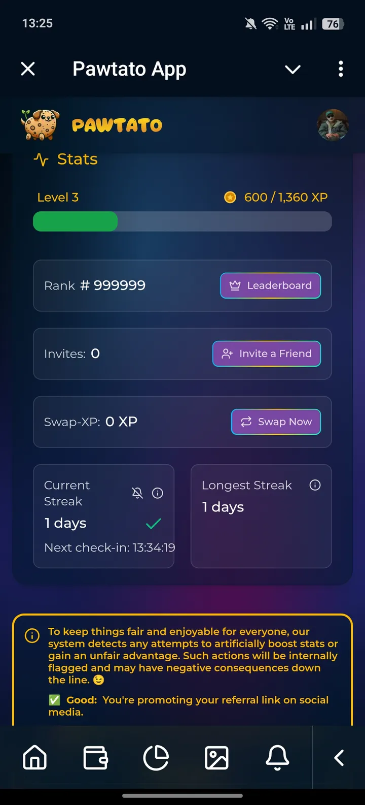 Pawtato App — Screenshot 3